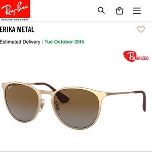Ray•ban polarized sunglasses
